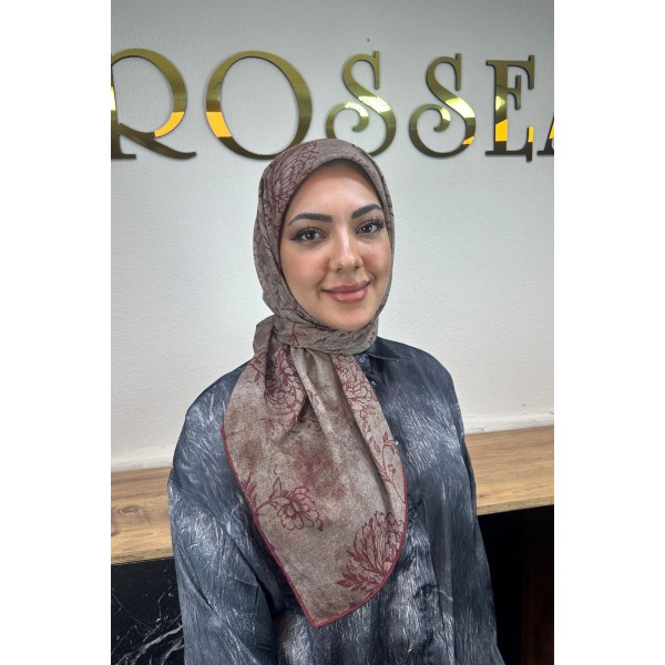 Desenli Soft Eşarp 05V